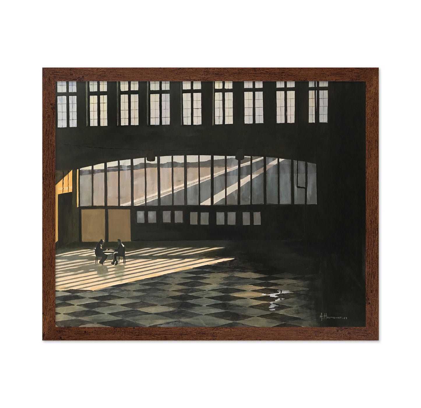 Sunlit Room With Large Windows