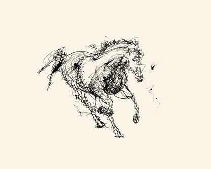 Horse In Motion Sketch
