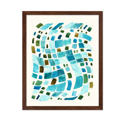 Wavy Mosaic Blues