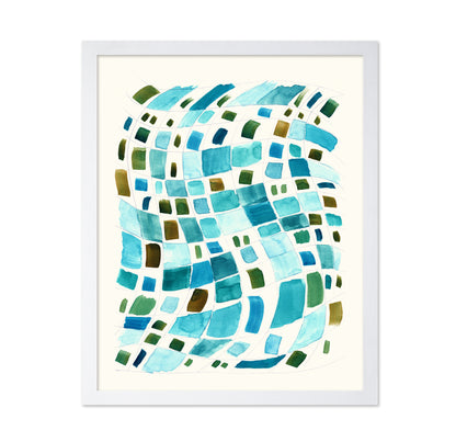 Wavy Mosaic Blues