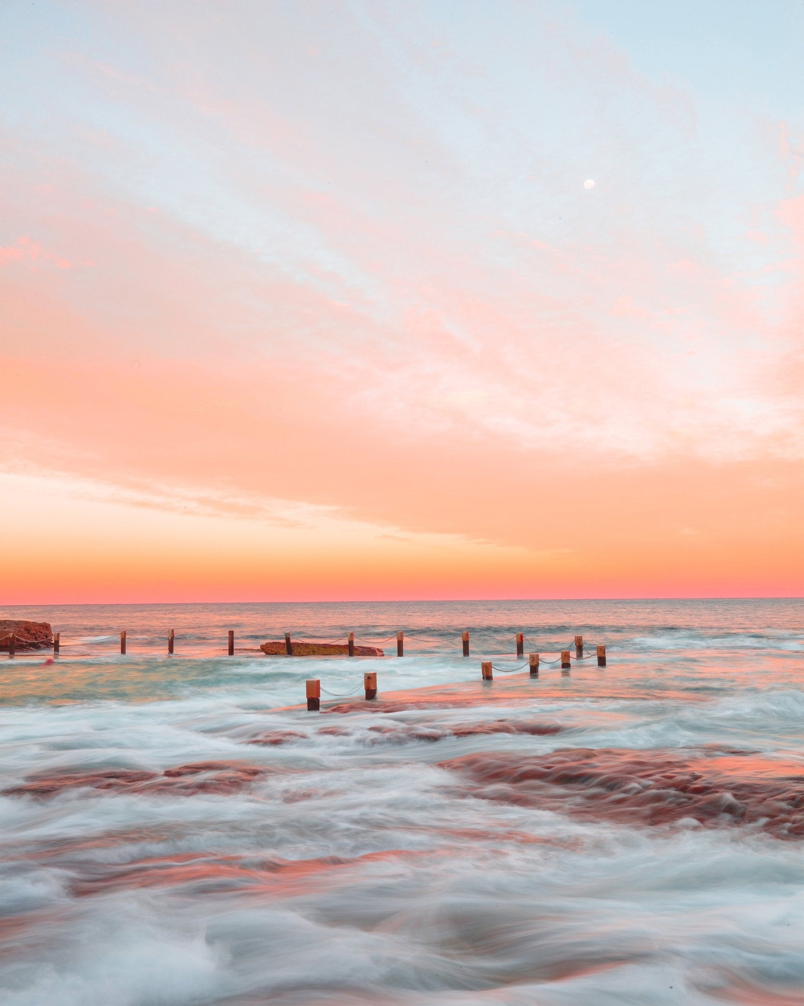 Serene Ocean Sunset
