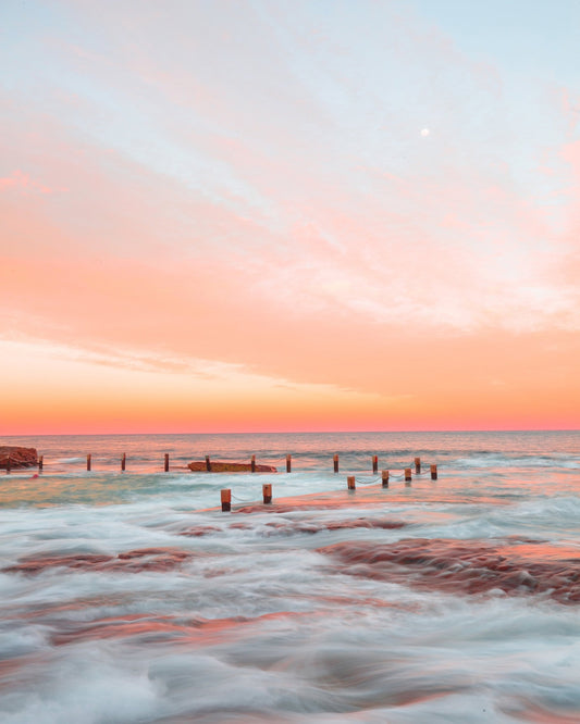 Serene Ocean Sunset