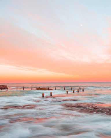 Serene Ocean Sunset