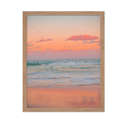 Serene Beach At Sunrise
