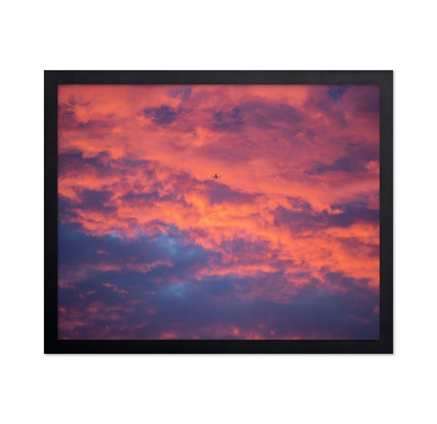 Sunset Sky With Dramatic Clouds