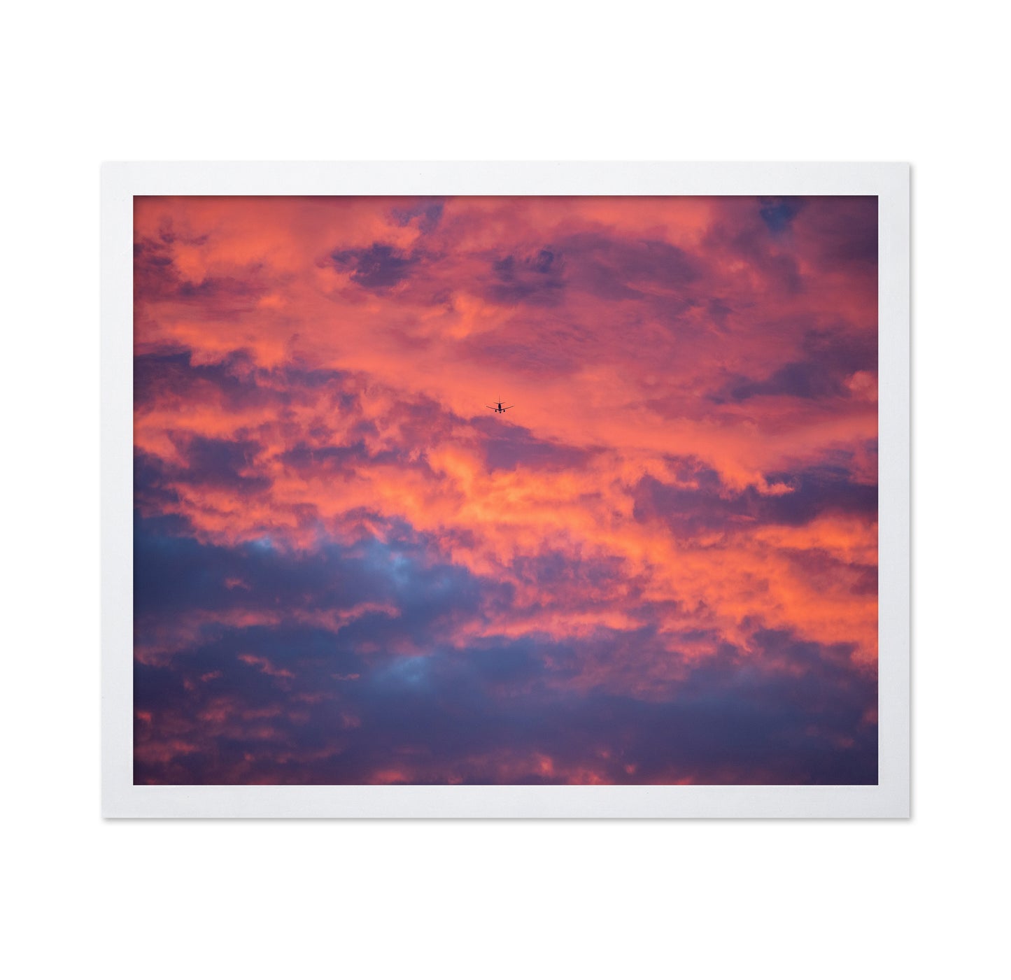 Sunset Sky With Dramatic Clouds