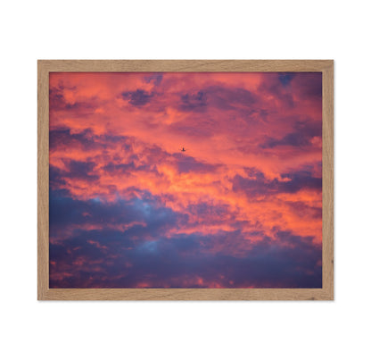 Sunset Sky With Dramatic Clouds