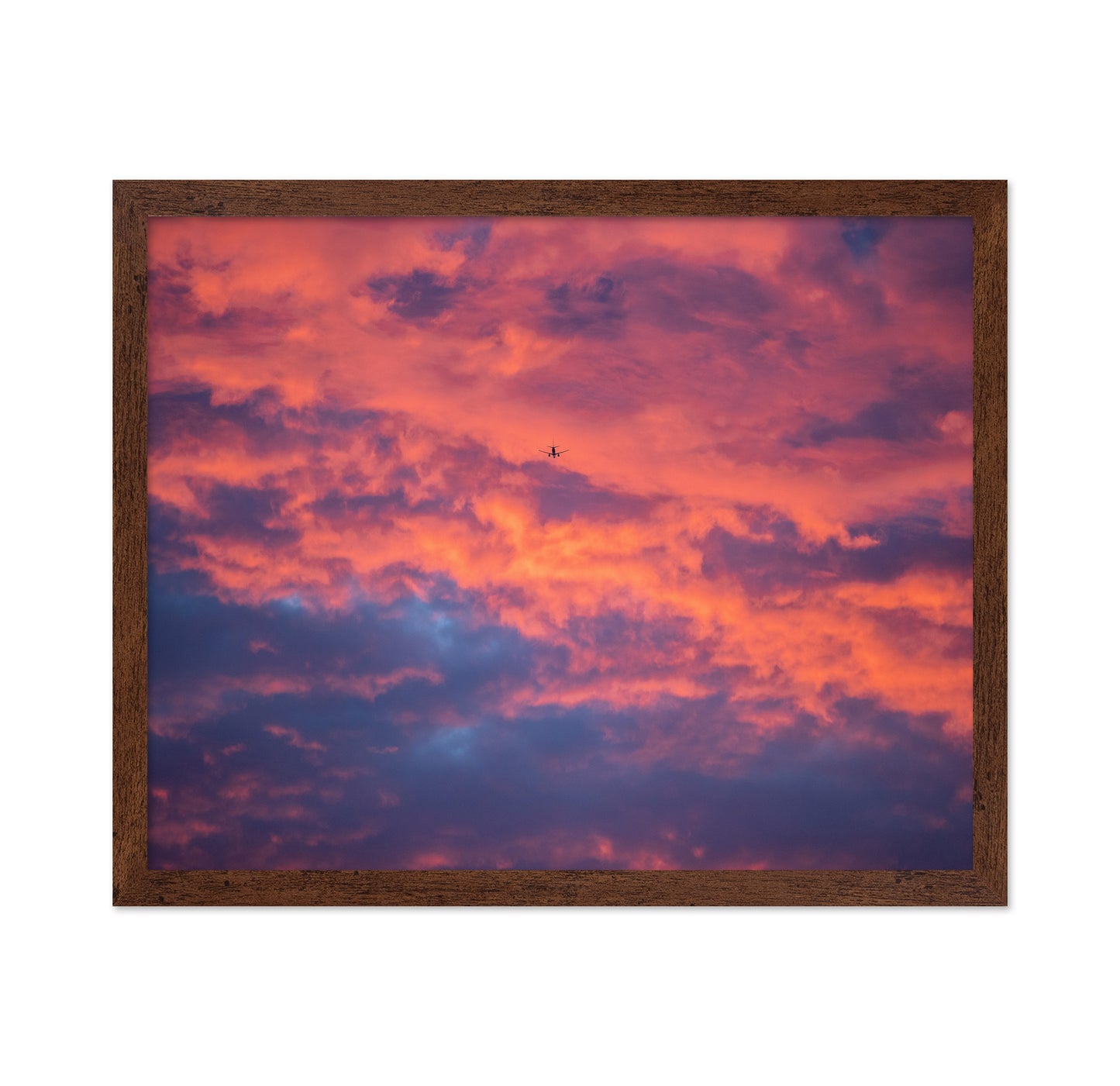 Sunset Sky With Dramatic Clouds