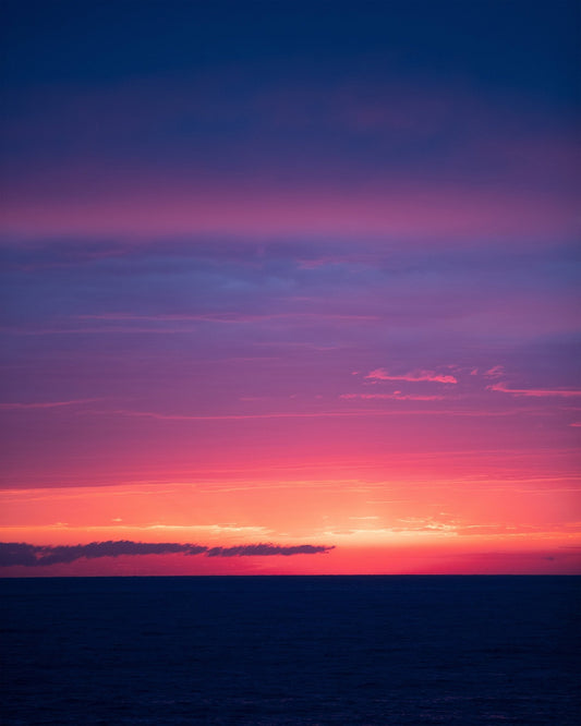 Vibrant Ocean Sunset
