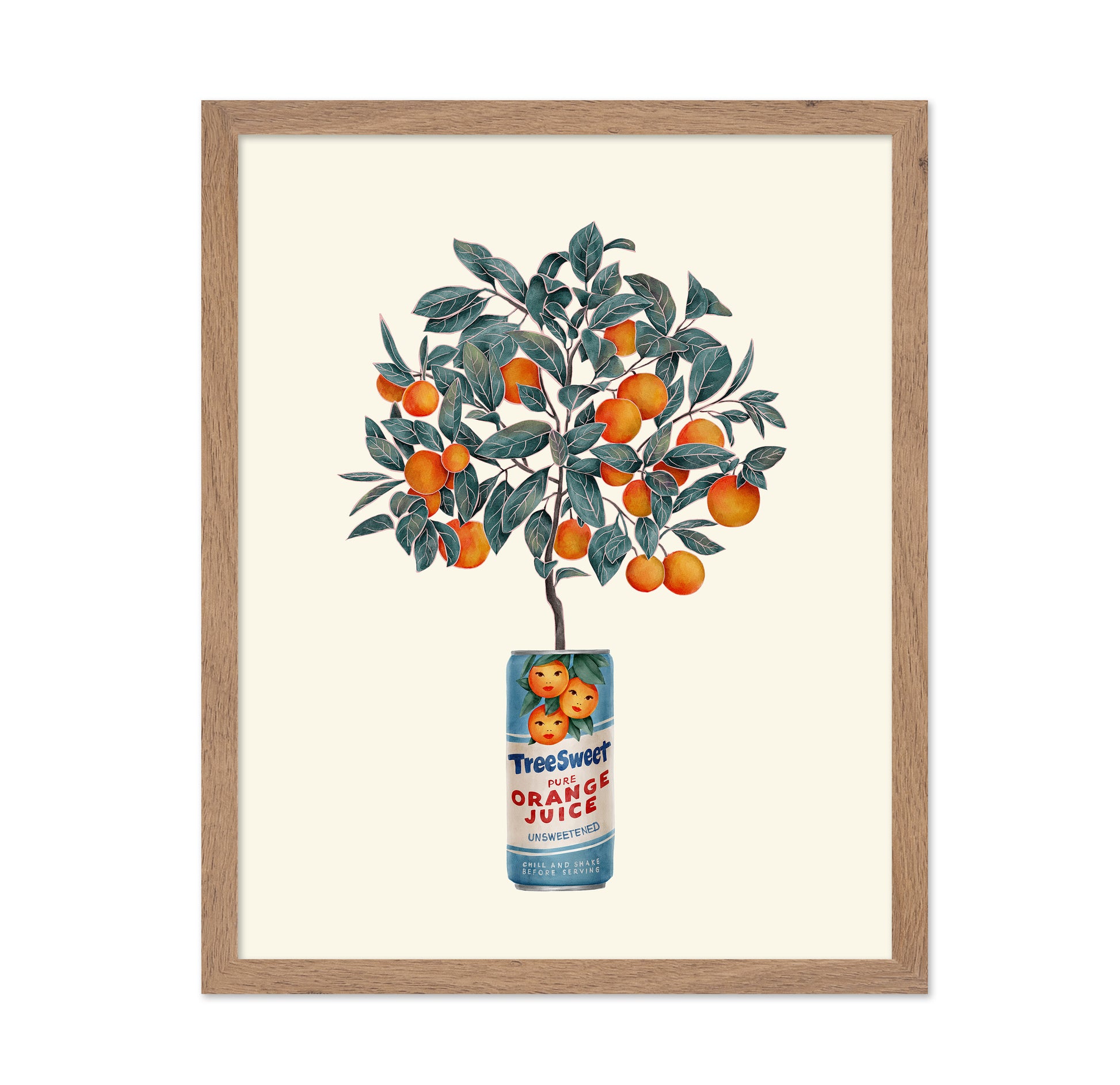 Orange Tree in a Can