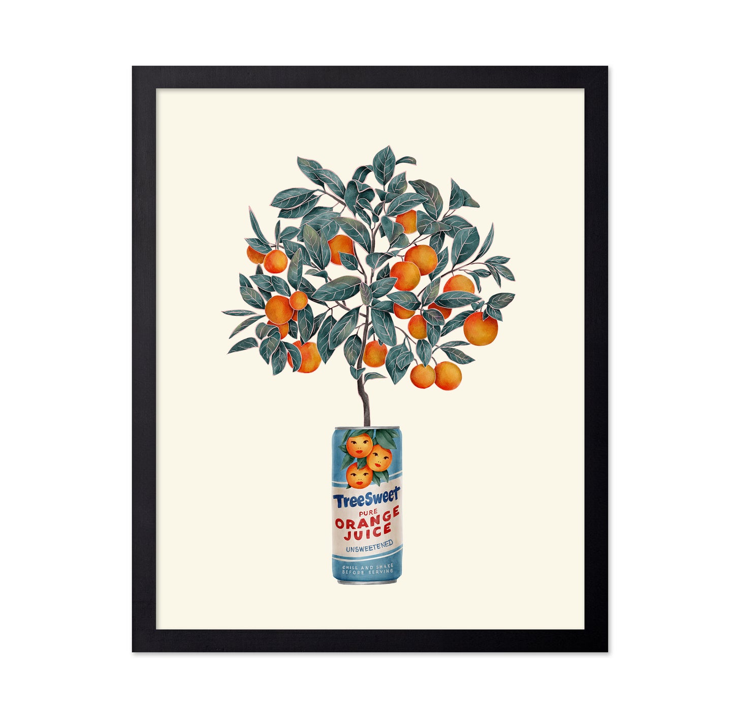 Orange Tree in a Can