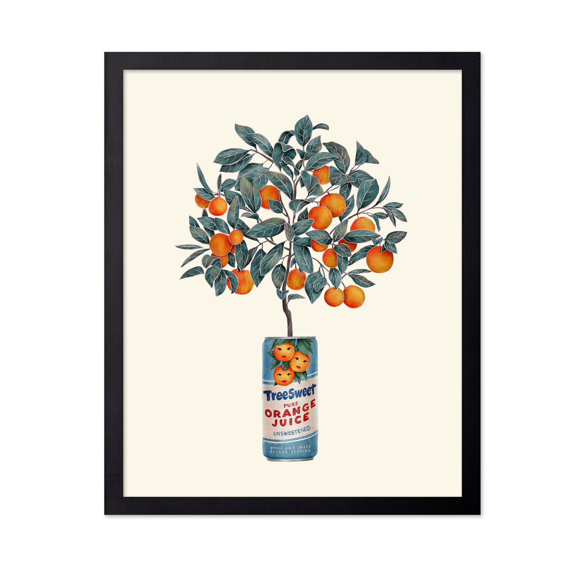 Orange Tree in a Can