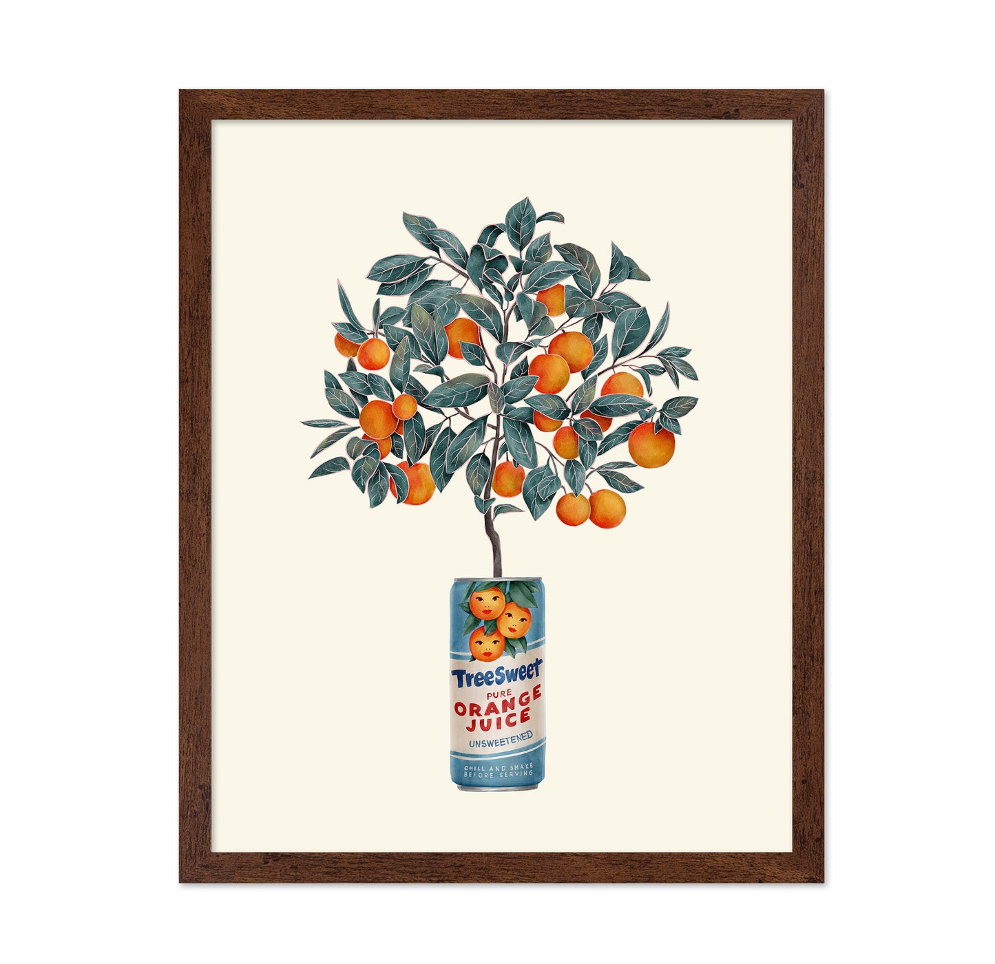 Orange Tree in a Can