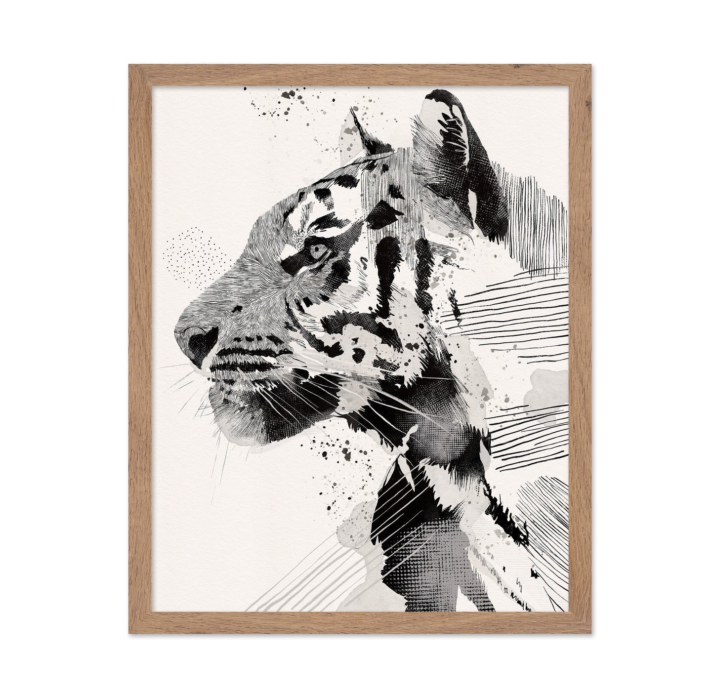 Monochrome Tiger
