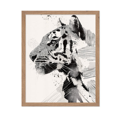 Monochrome Tiger