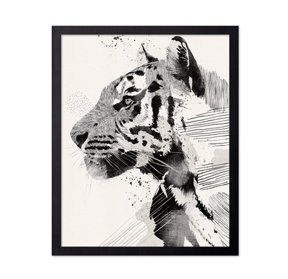 Monochrome Tiger