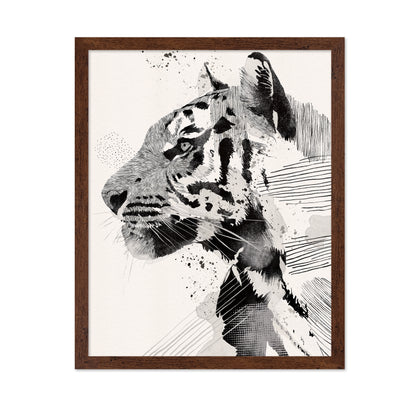 Monochrome Tiger