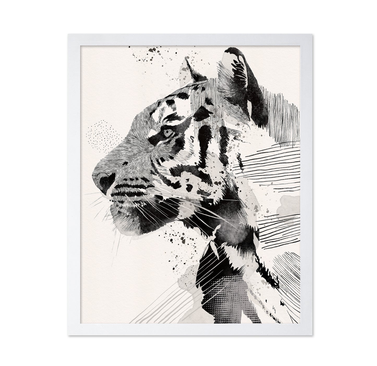 Monochrome Tiger