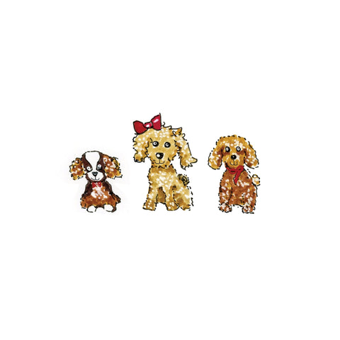 Cute Puppies Illustration