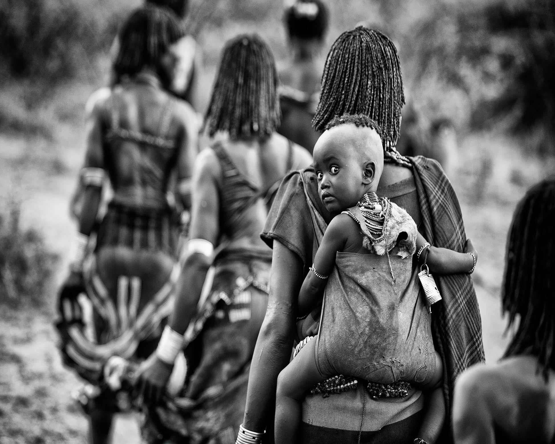 African Mother and Child