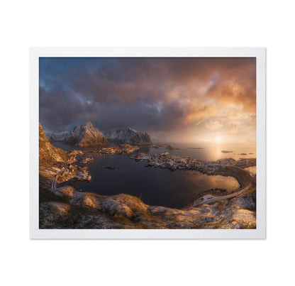 Sunrise Over Reine
