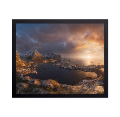 Sunrise Over Reine