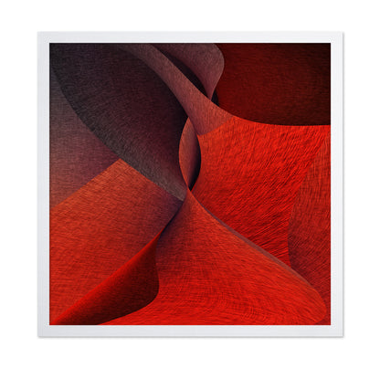 Red Abstract Form No1