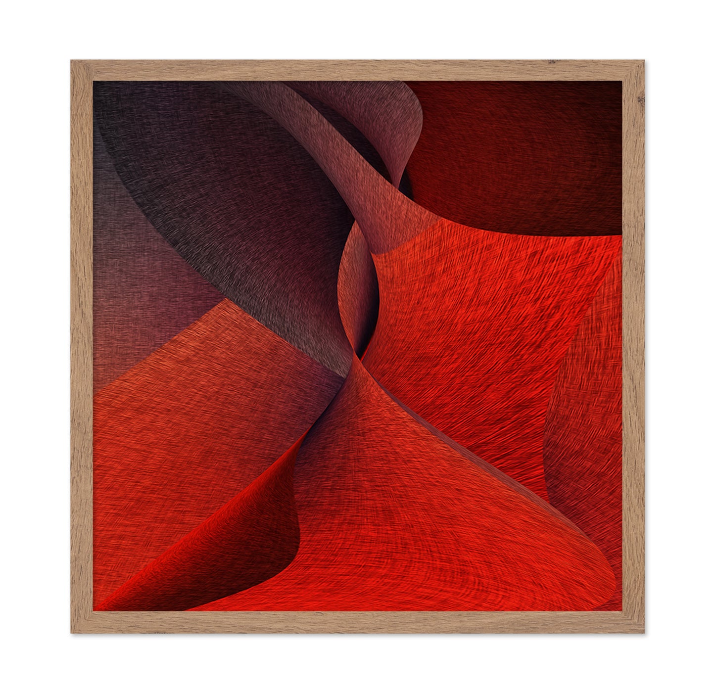 Red Abstract Form No1