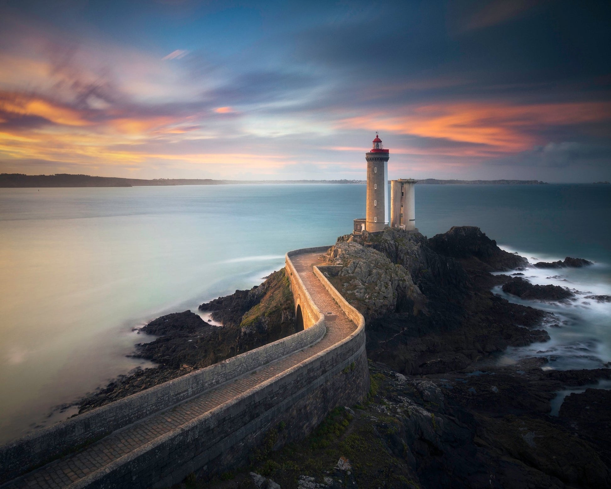 Petit Minou Light House at Sunrise