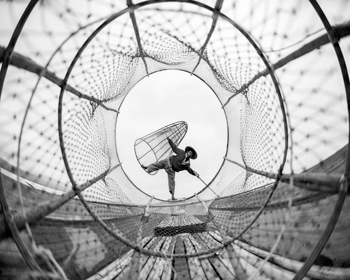 Through Fish Net