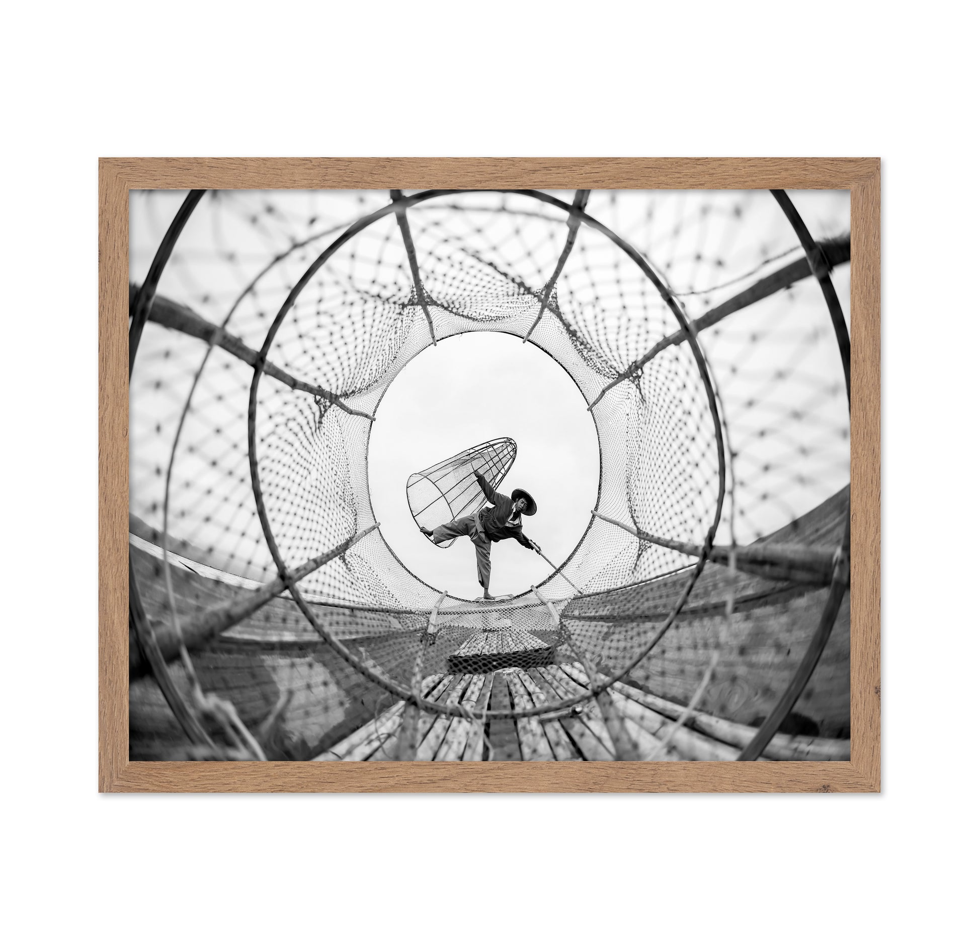Through Fish Net