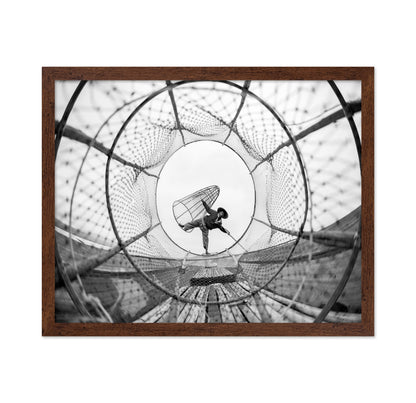 Through Fish Net