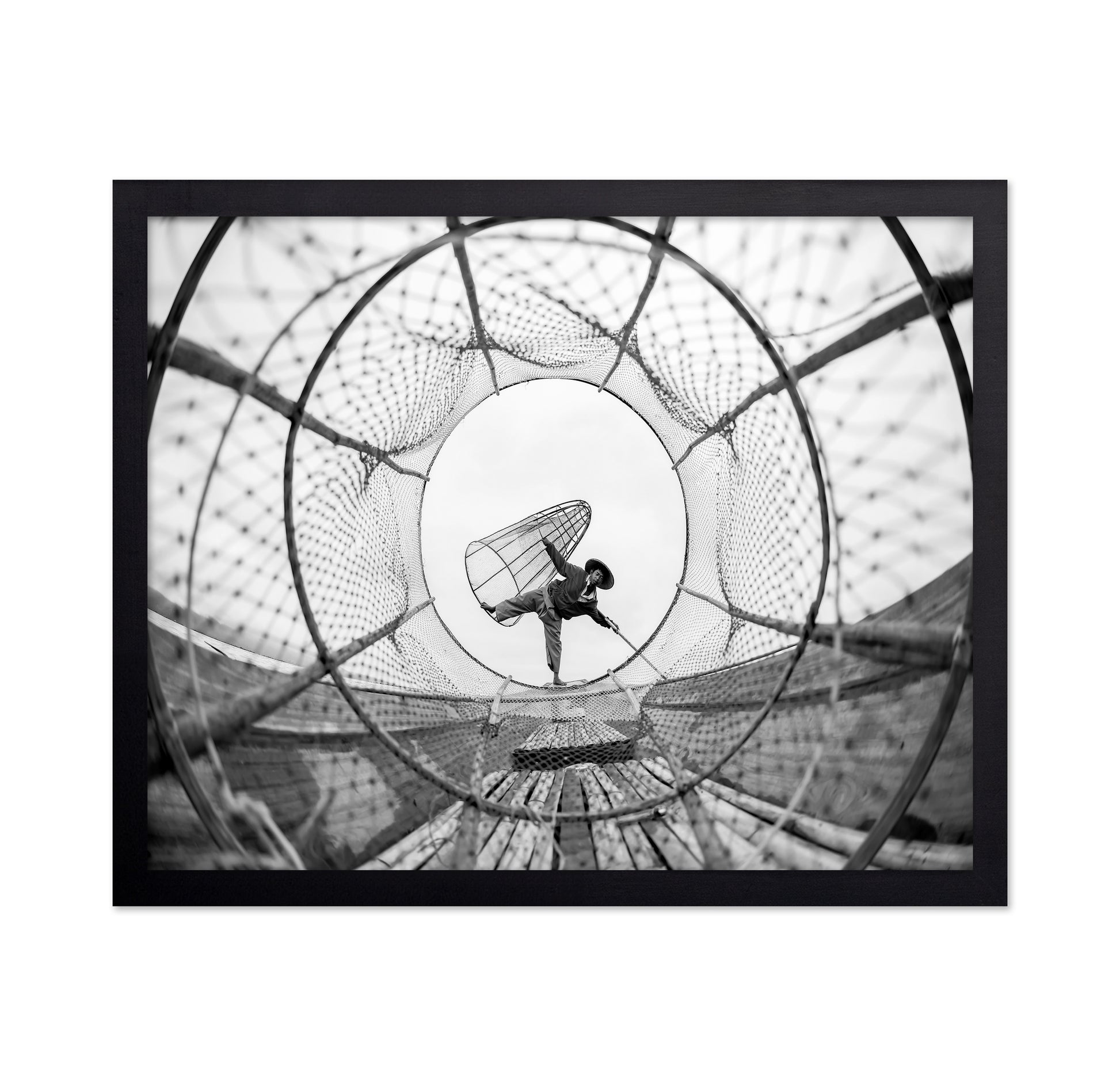 Through Fish Net