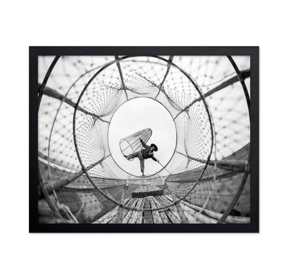 Through Fish Net