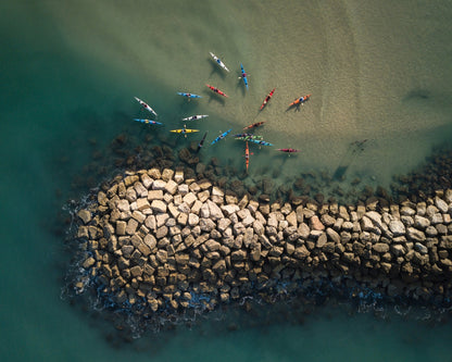 Kayaks Morning Gathering