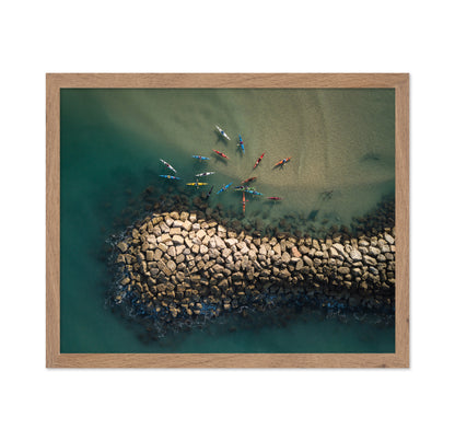 Kayaks Morning Gathering