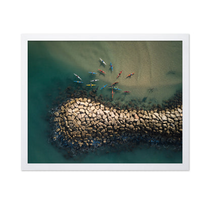 Kayaks Morning Gathering