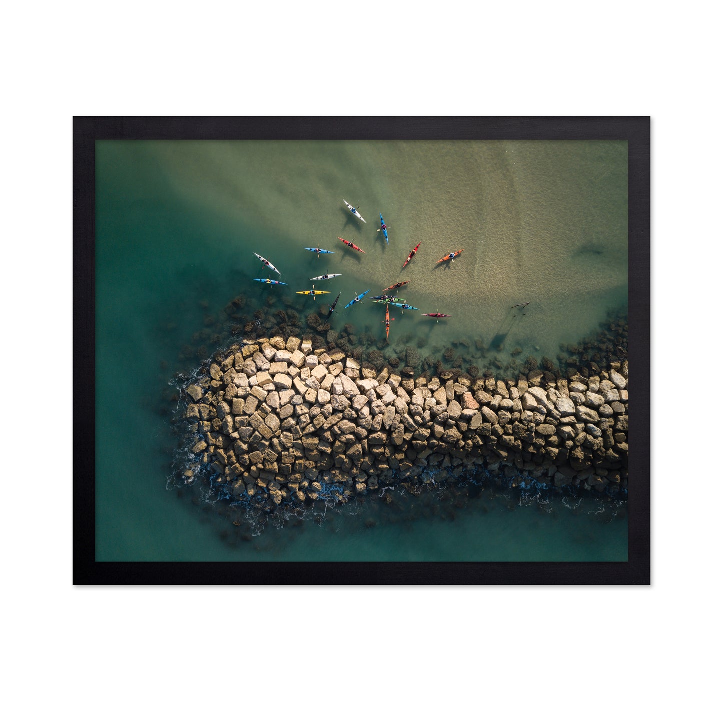 Kayaks Morning Gathering