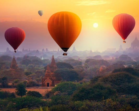Ballooning Experience In Bagan Myanmar
