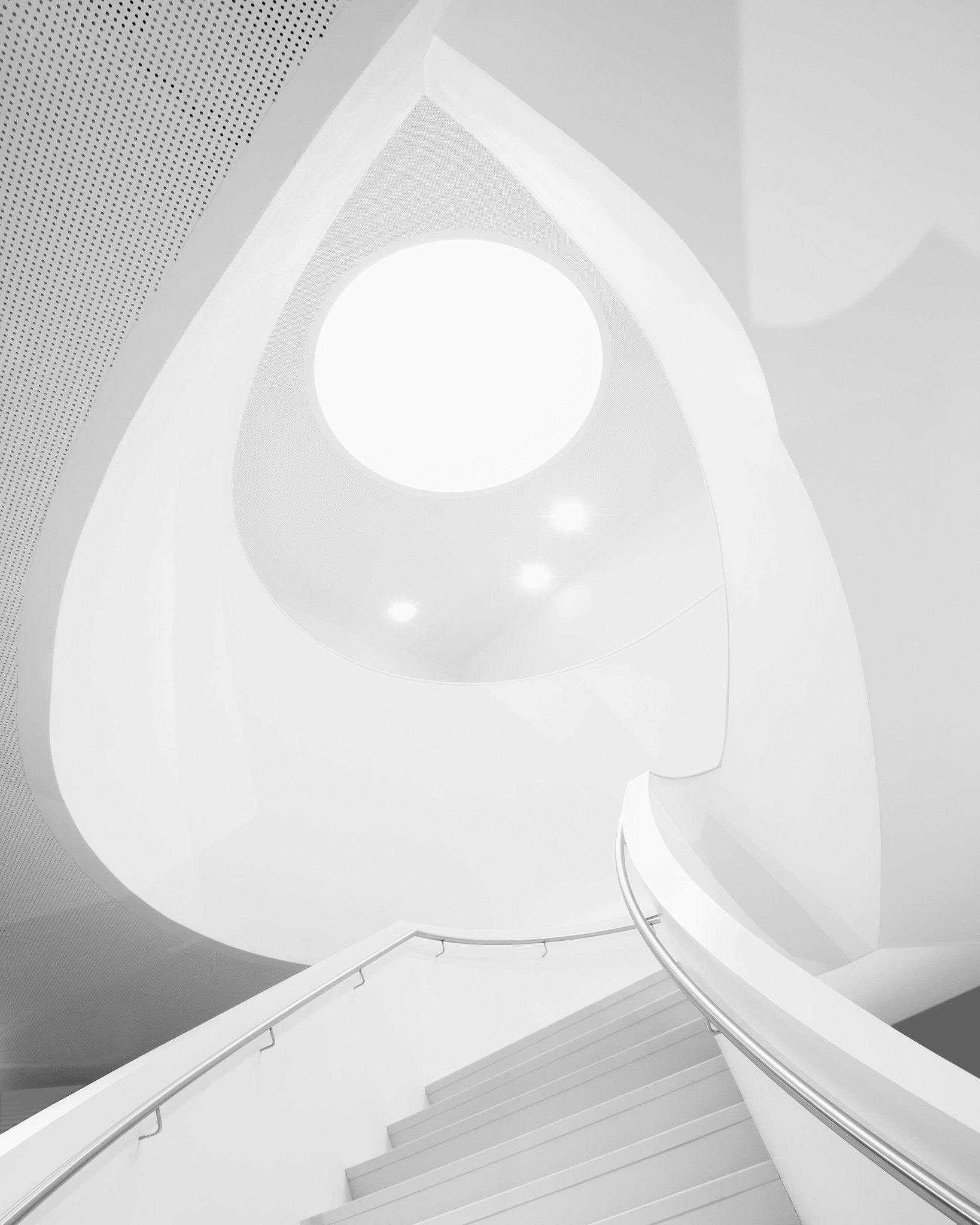 Staircase in White