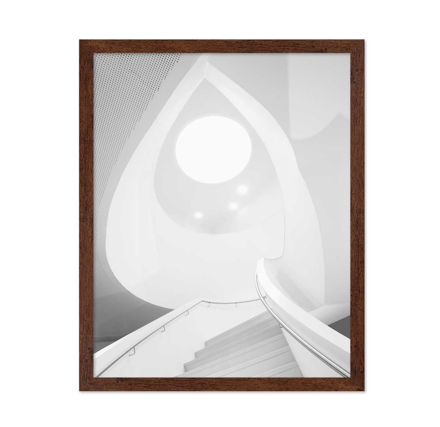 Staircase in White