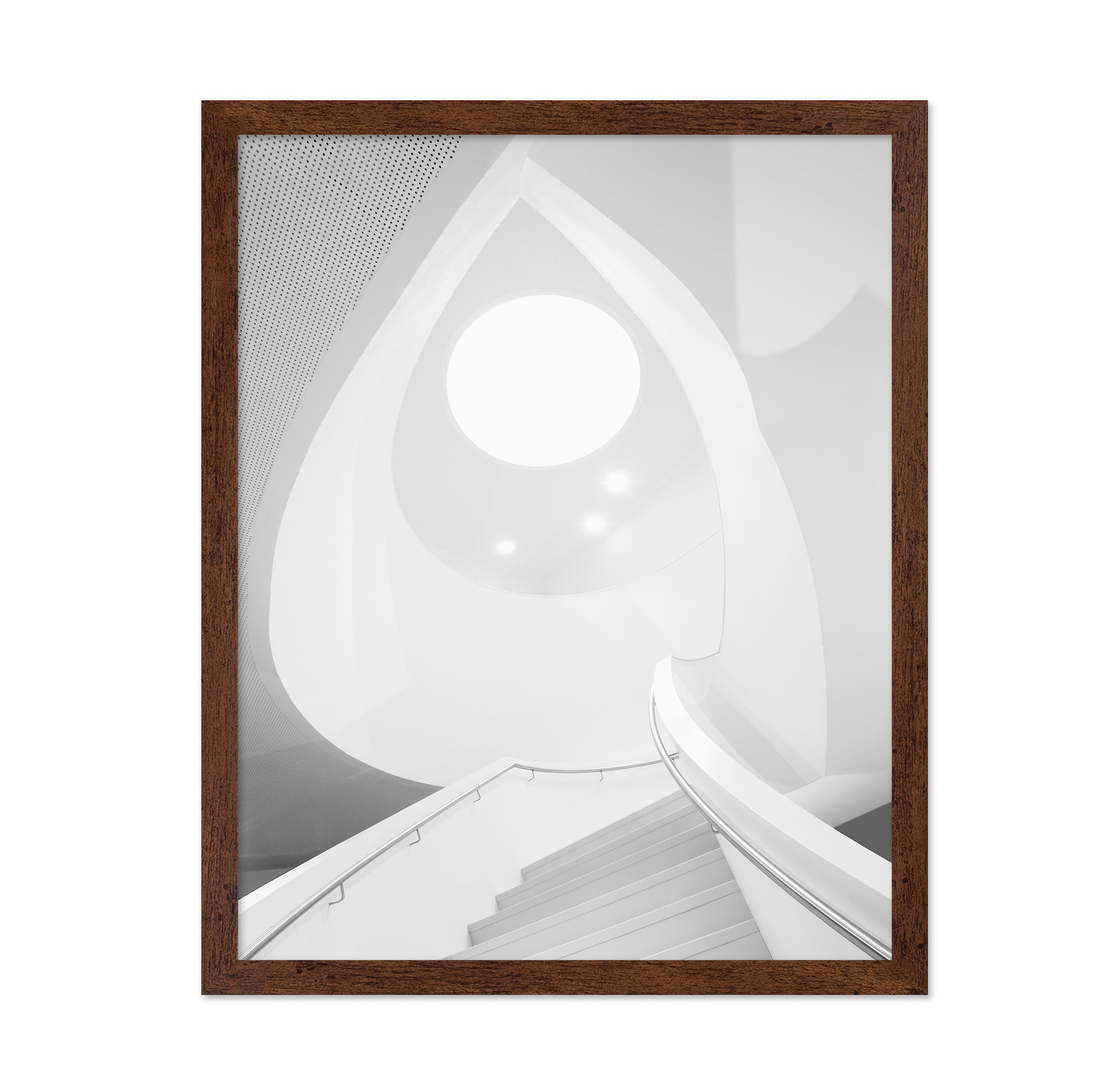Staircase in White