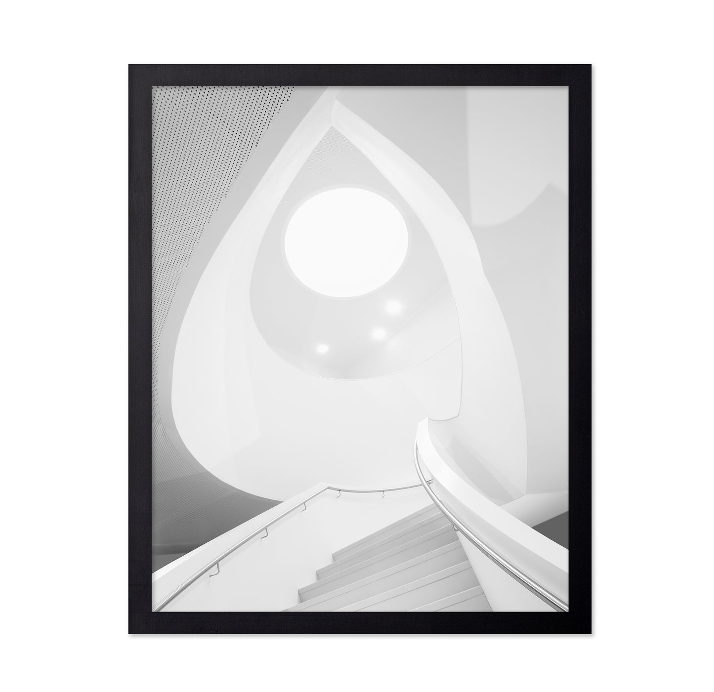Staircase in White