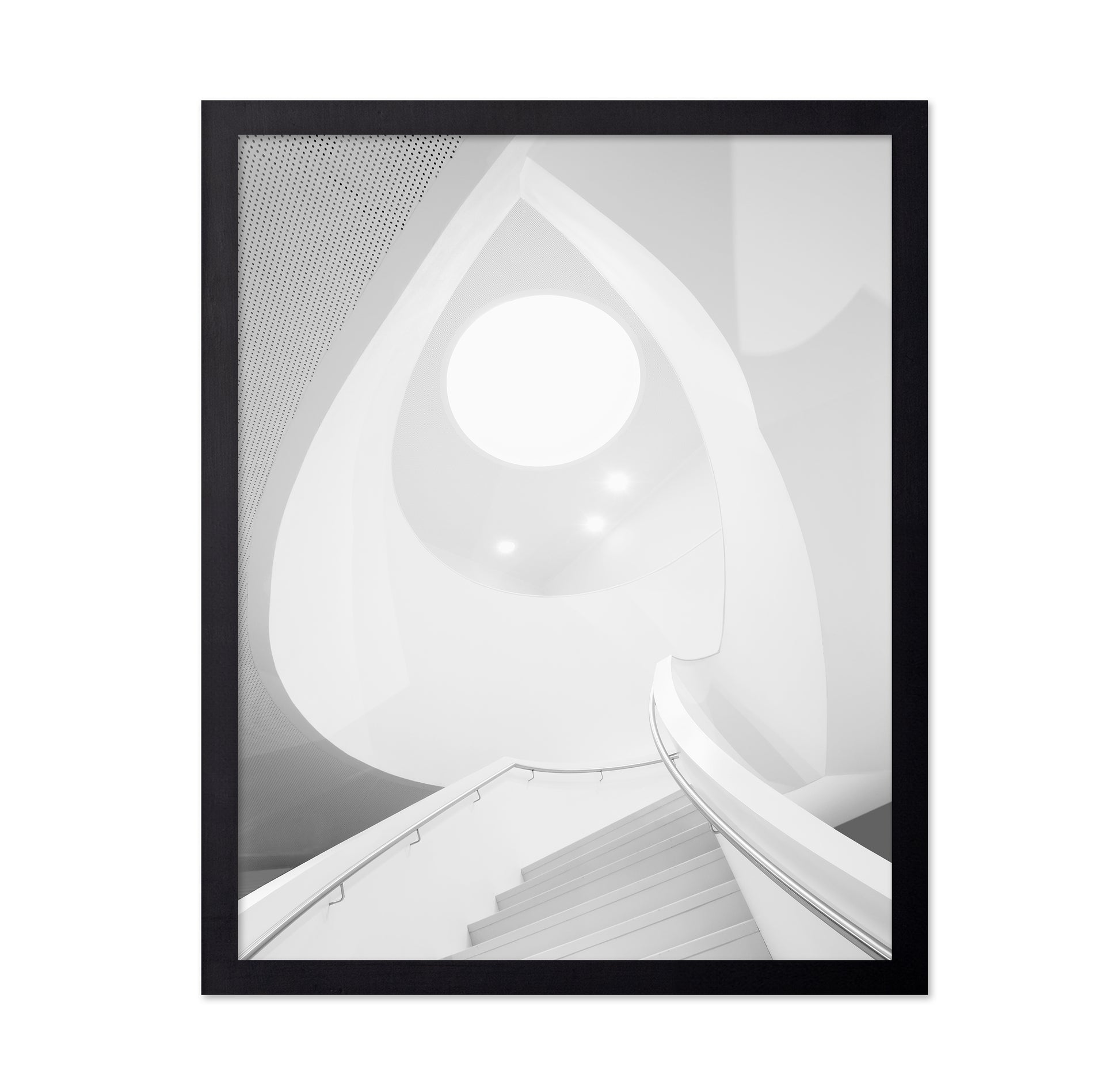 Staircase in White