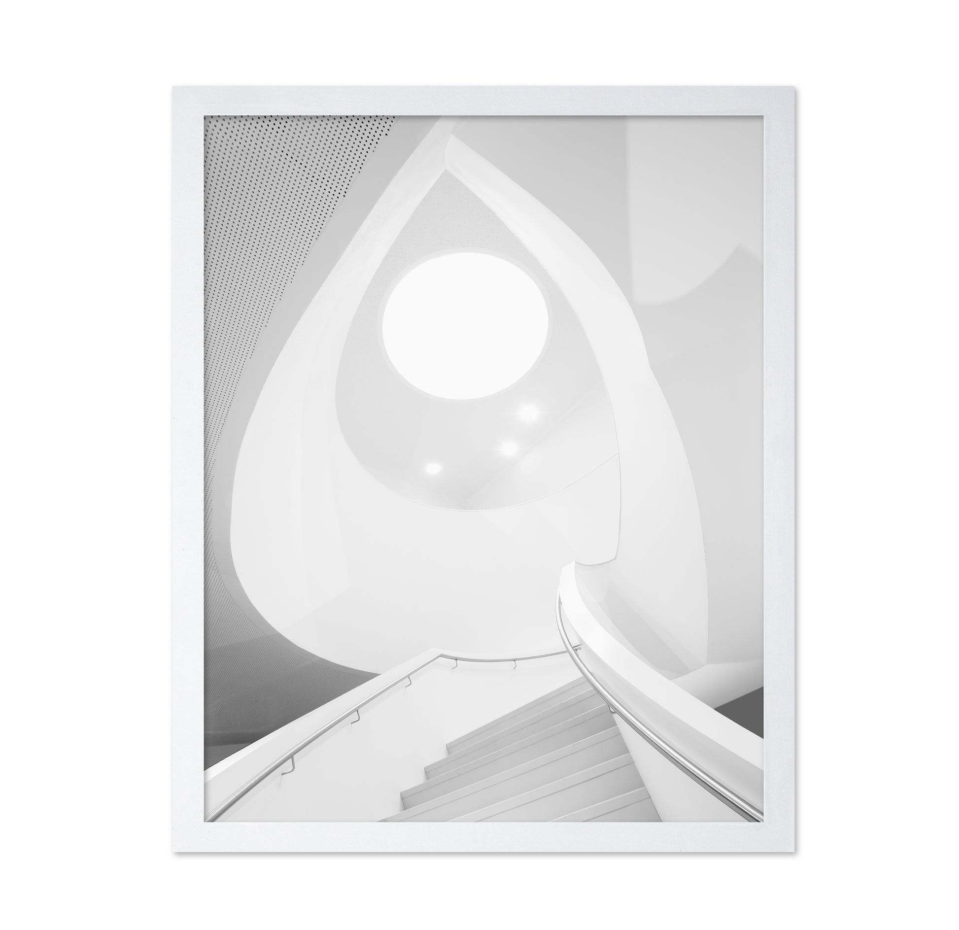 Staircase in White