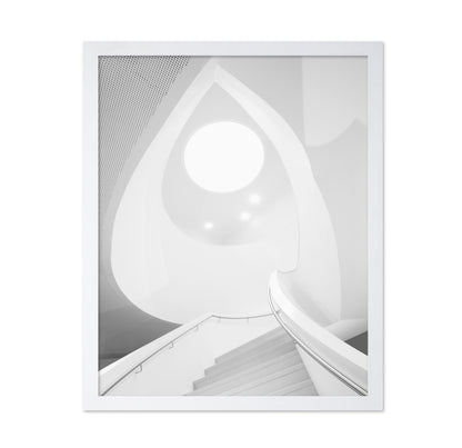 Staircase in White