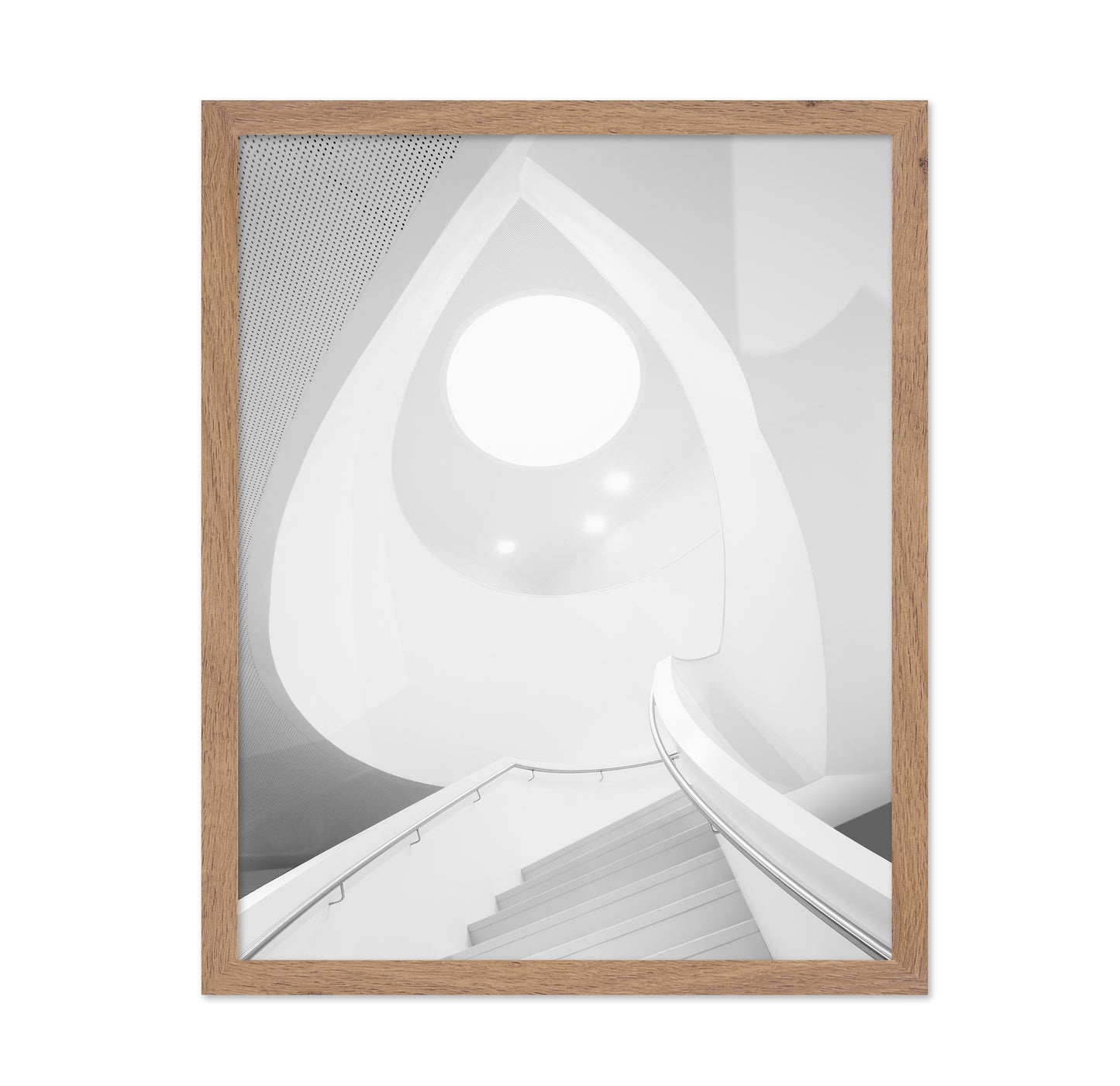 Staircase in White