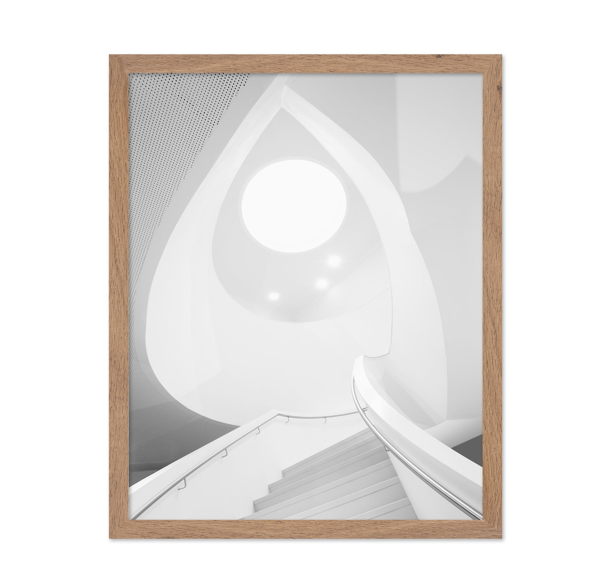 Staircase in White