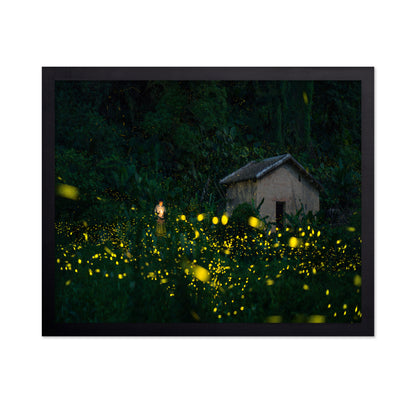 A Little Girl And Firefly