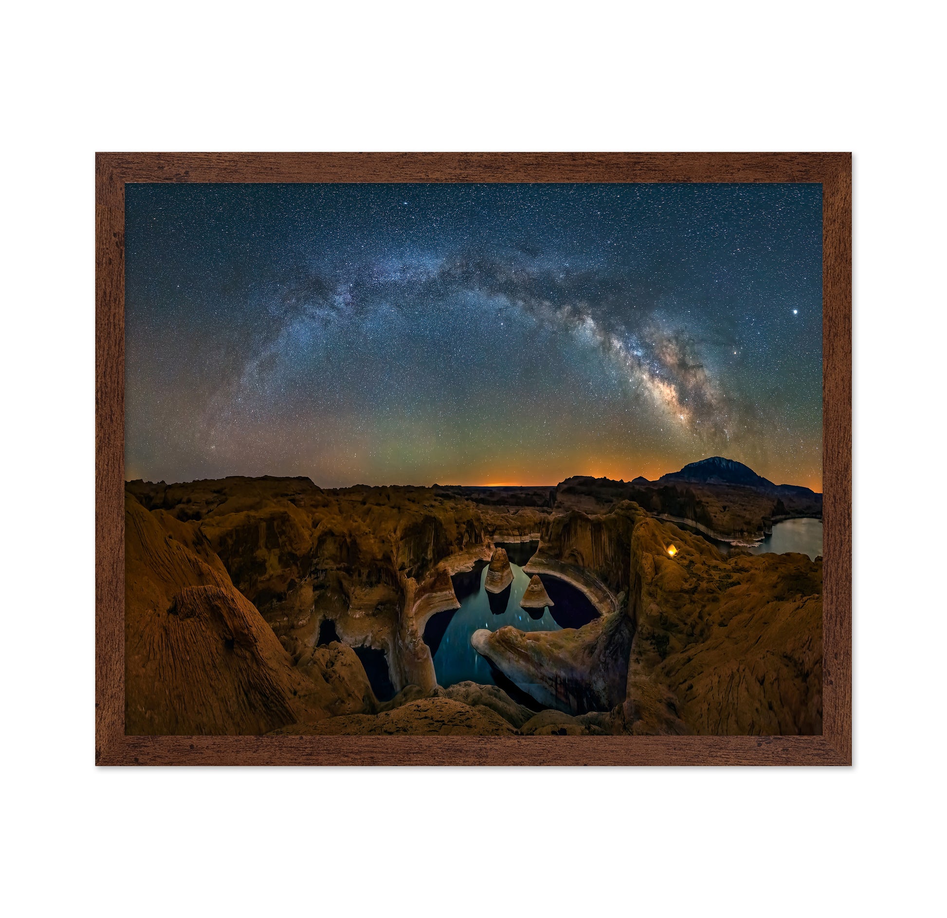 Desert Milky Way Canyon